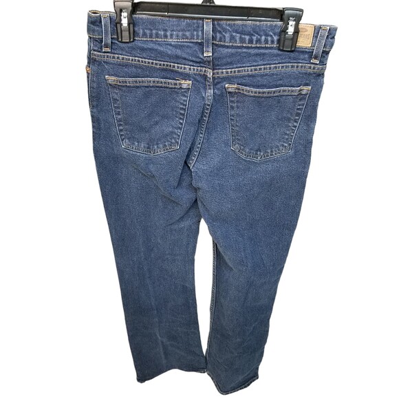Old Navy Womens Size 8 Blue Solid Bootcut Jeans - Picture 9 of 9